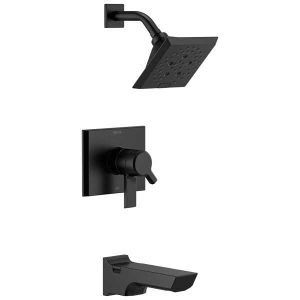 Delta Pivotal Monitor 17 Series H2Okinetic Tub and Shower Trim MB T17499-BL - main